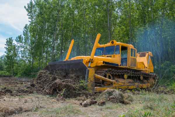 Land Clearing Bulldozer